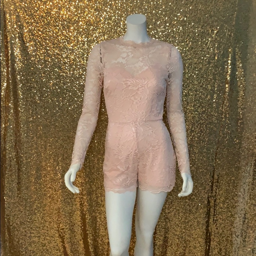 Peachy cheeky romper